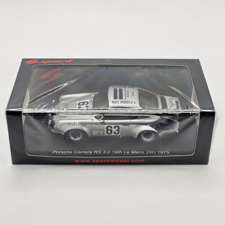 Spark Porsche 911 Carrera RS #63 Porsche Club Romand 24Hrs Le Mans 1975 1/43 Scale