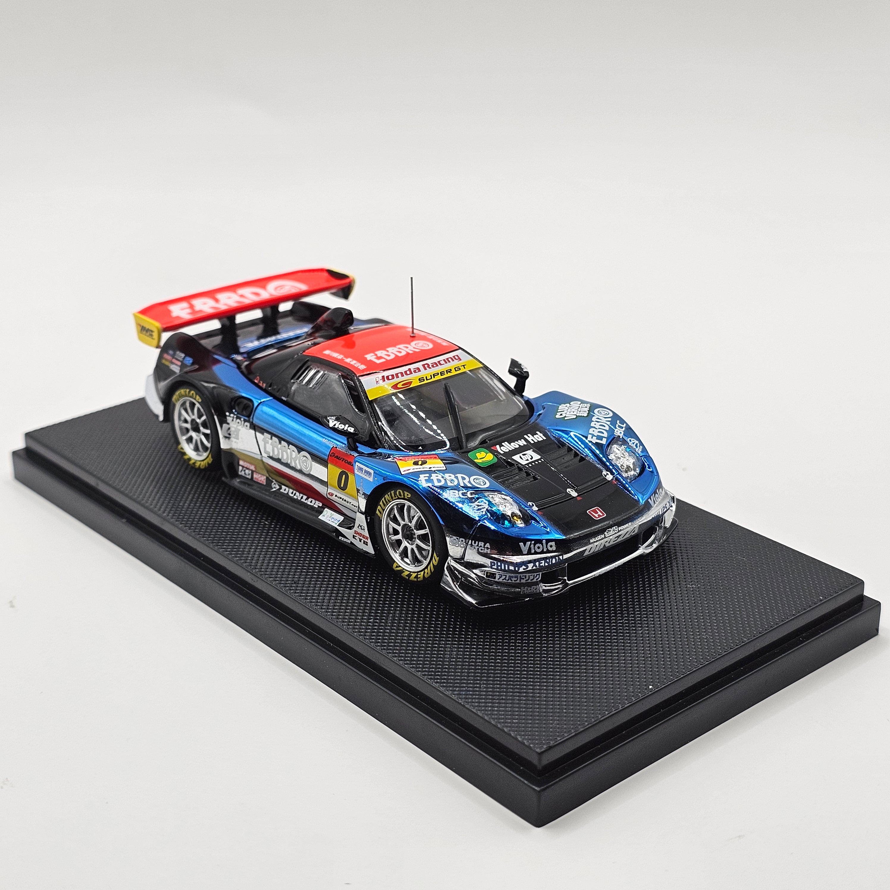 EBBRO Honda NSX #0 M-Tec Sport Super GT GT300 2005 1/43 Scale