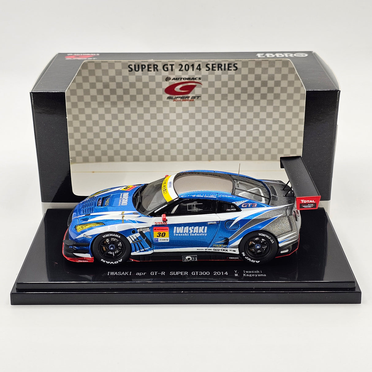 EBBRO Nissan GT-R GT3 GT300 #30 Team apr Super GT 2014 1/43 Scale