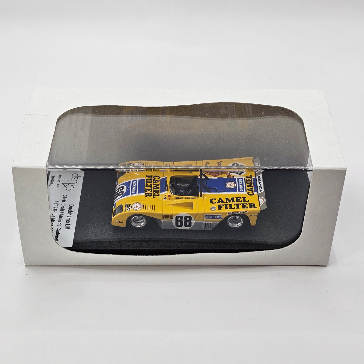 Trofeu DSN Duckhams LM72 #68 Duckham's Oil 24Hrs Le Mans 1972 1/43 Scale