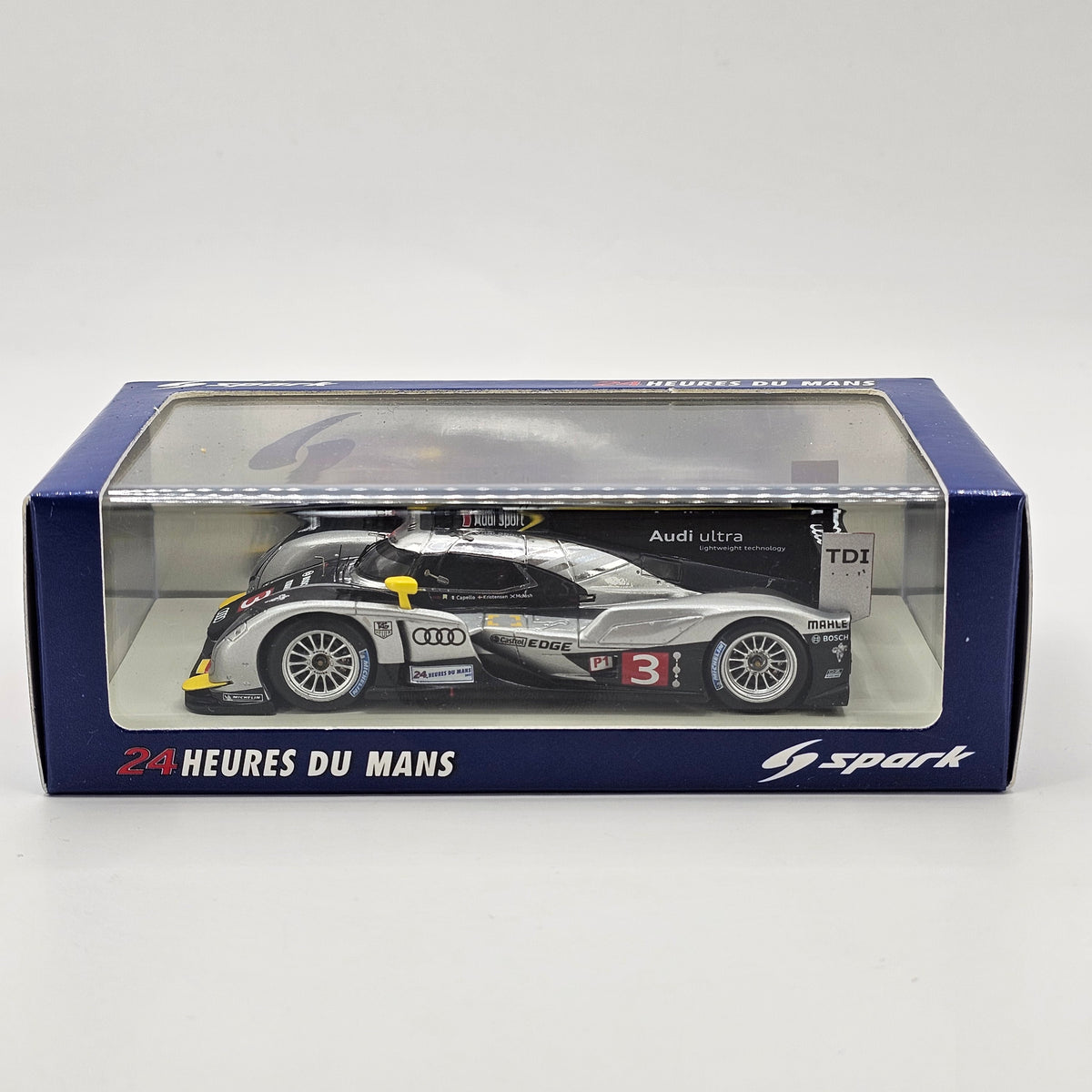 Spark Audi R18 TDI #3 Audi North America Le Mans 2011 1/43 Scale S2517