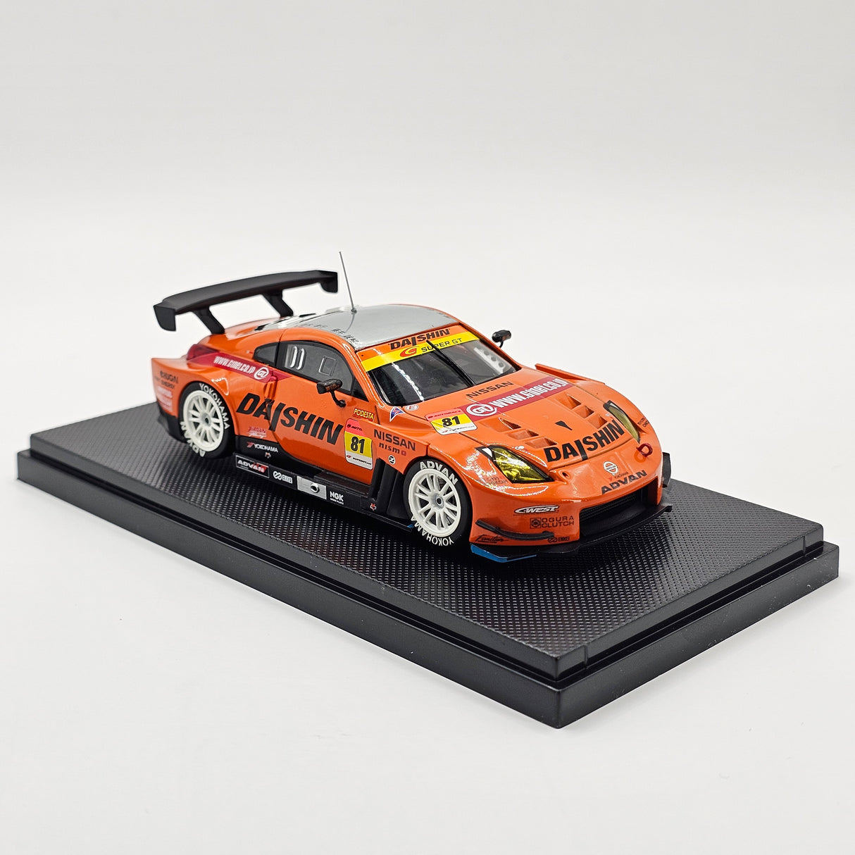 EBBRO Nissan Fairlady Z #81 Team Daishin Super GT GT300 2008 1/43 Scale