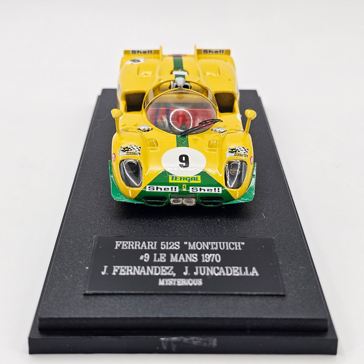 Mysterious Ferrari 512S Spyder #9 Escuderia Montjuich 24Hrs Le Mans 1970 1/43 Scale