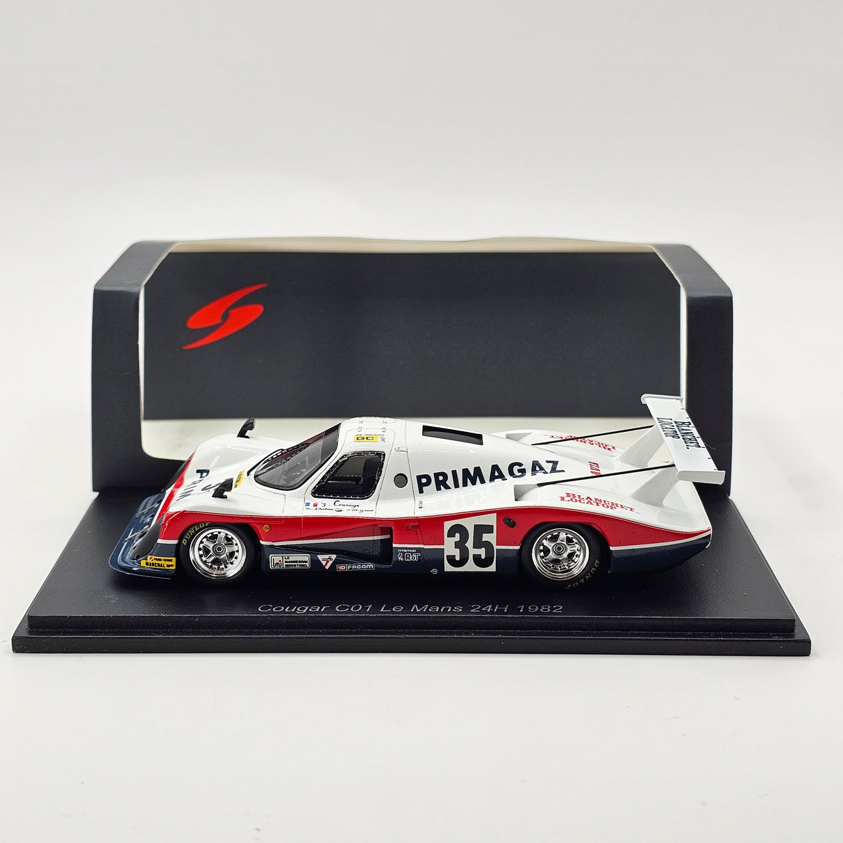 Spark Cougar C01 #35 Courage Compétition 24Hrs Le Mans 1982 1/43 Scale S9499