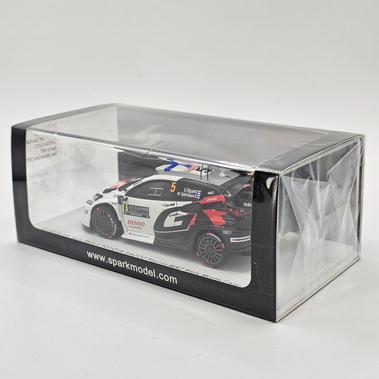 Spark Toyota GR Yaris Rally1 #5 TOYOTA GAZOO Racing WRT - Rally Monte Carlo 2025 1/43 Scale