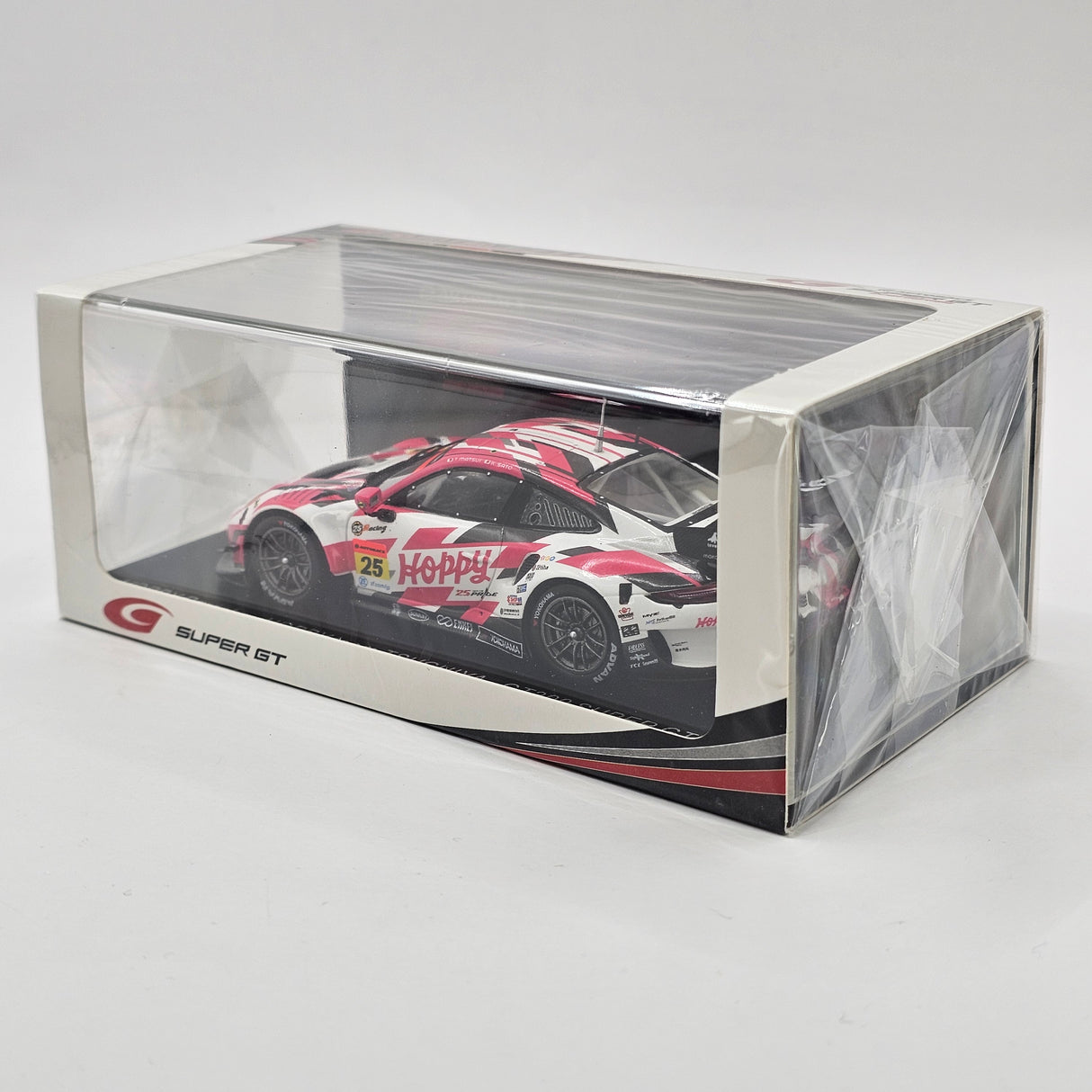 Spark Porsche 911 GT3 R #25 Hoppy Team Tsuchiya Super GT GT300 2021 1/43 Scale