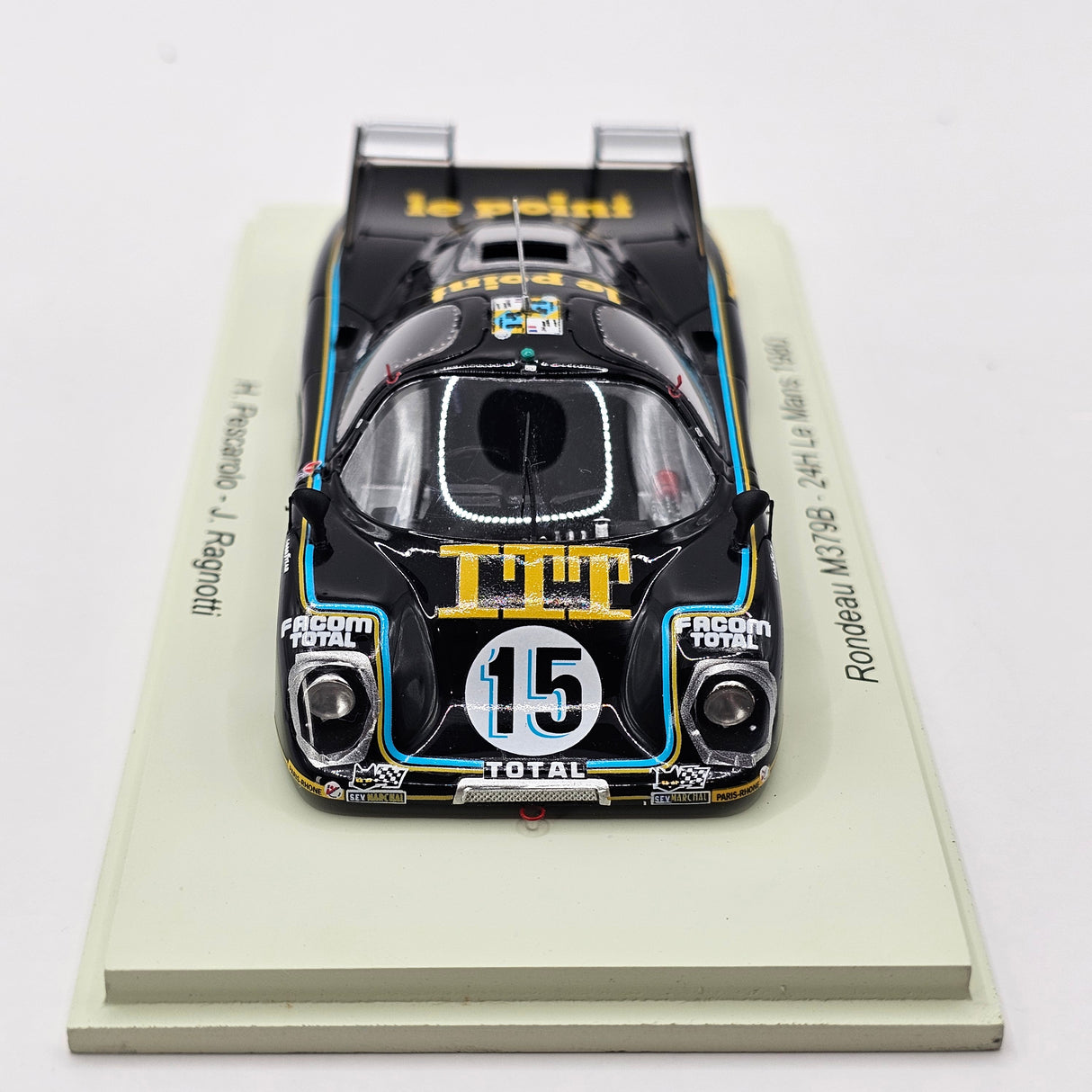 Spark Rondeau M379B #15 Jean Rondeau 24Hrs Le Mans 1980 1/43 Scale S8457