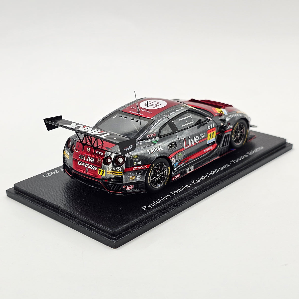 Spark Nissan GT-R Nismo GT3 #11 GAINER Super GT GT300 2023 1/43 Scale SGT072