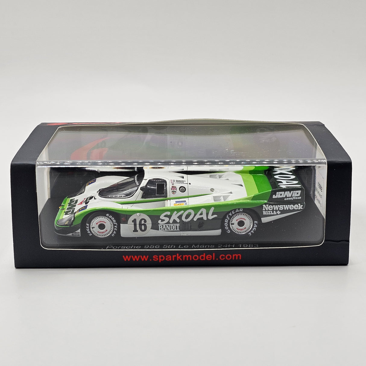 Spark Porsche 956 #16 John Fitzpatrick Racing 24Hrs Le Mans 1983 1/43 Scale S9851