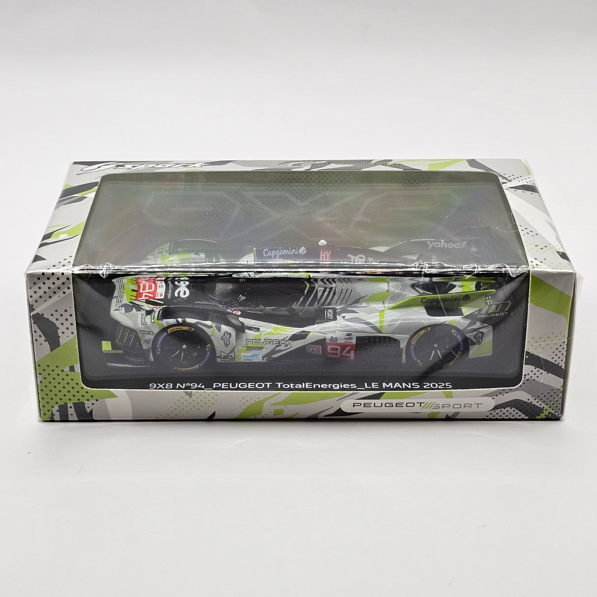 Spark Peugeot 9X8 #94 Peugeot Totalenergies 24Hrs Le Mans 2025 1/43 Scale
