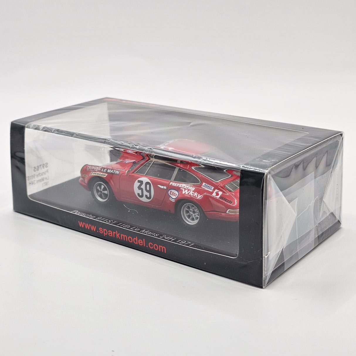 Spark Porsche 911S #39 A.G.A.C.I. 24Hrs Le Mans 1971 1/43 Scale S9765