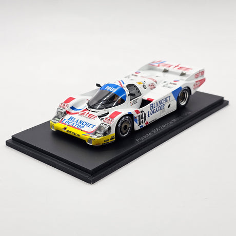 Spark Porsche 956 #19 Brun Motorsport 24Hrs Le Mans 1986 1/43 Scale S9870