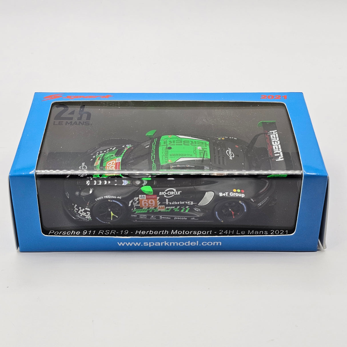 Spark Porsche 911 RSR-19 #69 Herberth Motorsport 24Hrs Le Mans 2021 1/43 Scale S8269