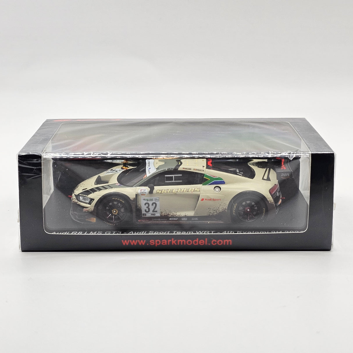 Spark Audi R8 LMS GT3 #32 Belgian Audi Club Team WRT 9Hrs Kyalami 2021 1/43 Scale