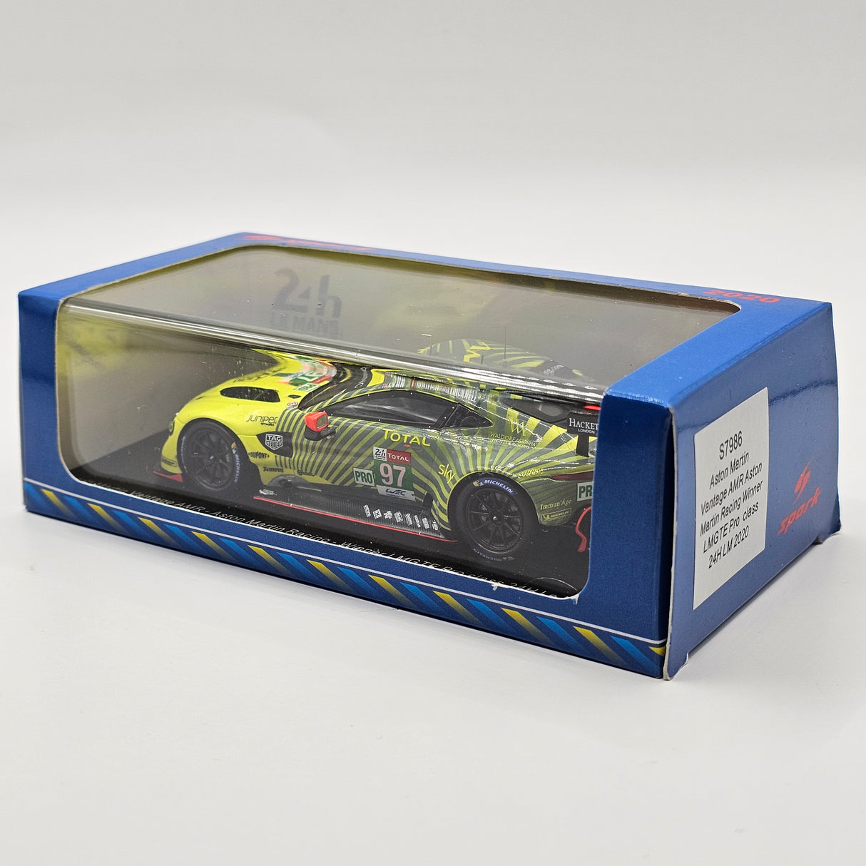 Spark Aston Martin Vantage #97 AMR Winner LMGTE Pro 24Hrs Le Mans 2020 1/43 Scale