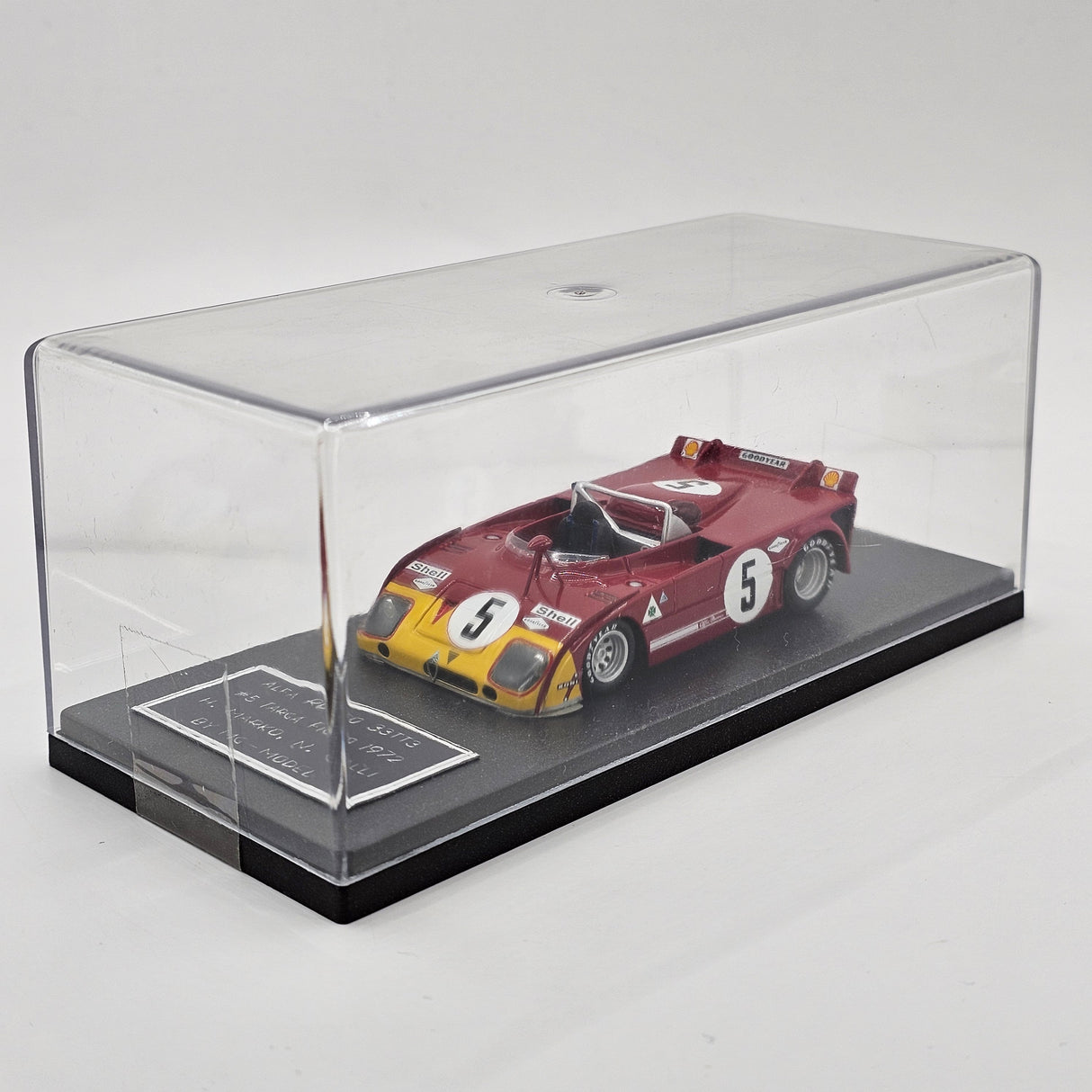 MG Models Alfa Romeo T33TT3 #5 Galli/Marko 2nd Targa Florio 1972 1/43 Scale