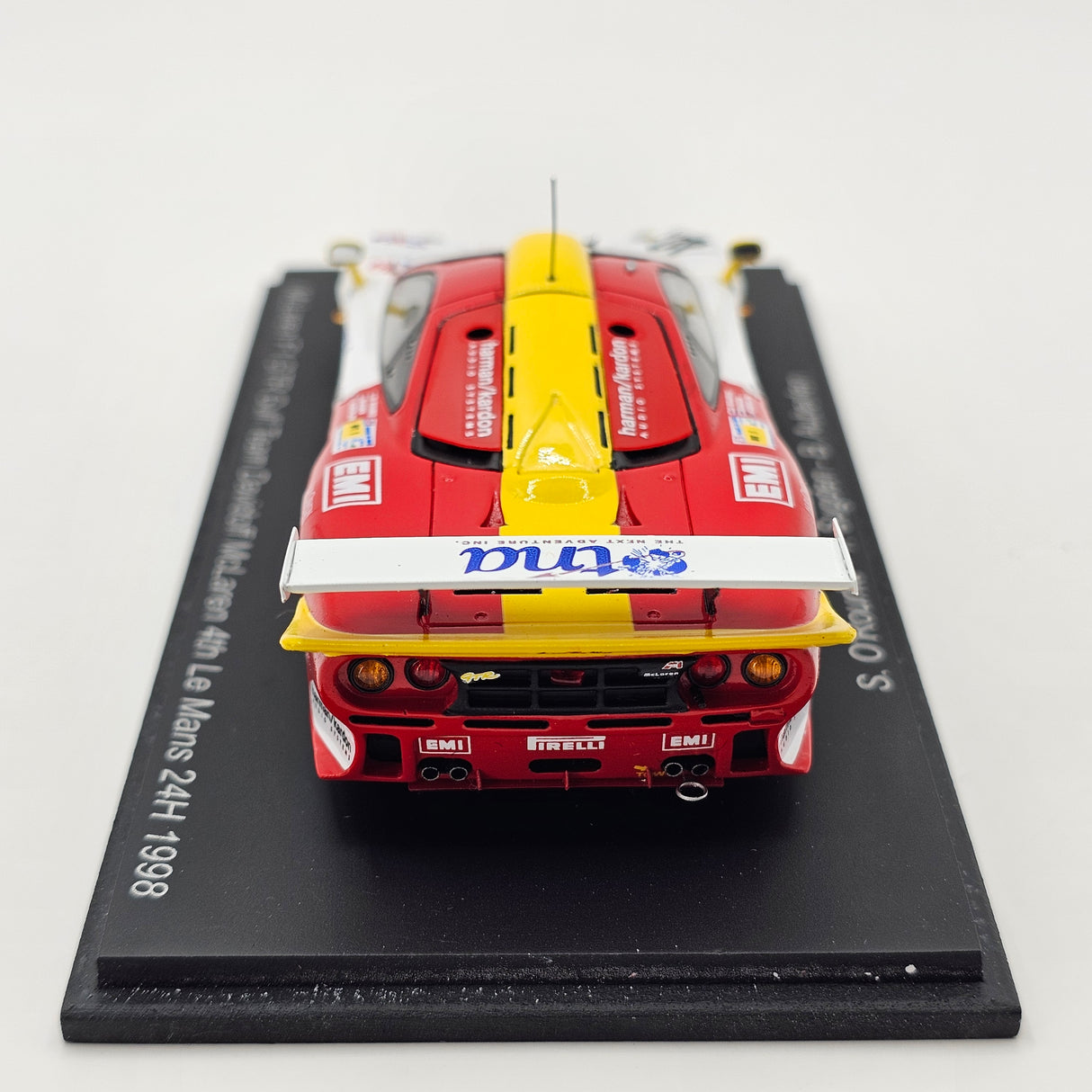 Spark McLaren F1 GTR #40 Gulf Team Davidoff McLaren 24Hrs Le Mans 1998 1/43 Scale