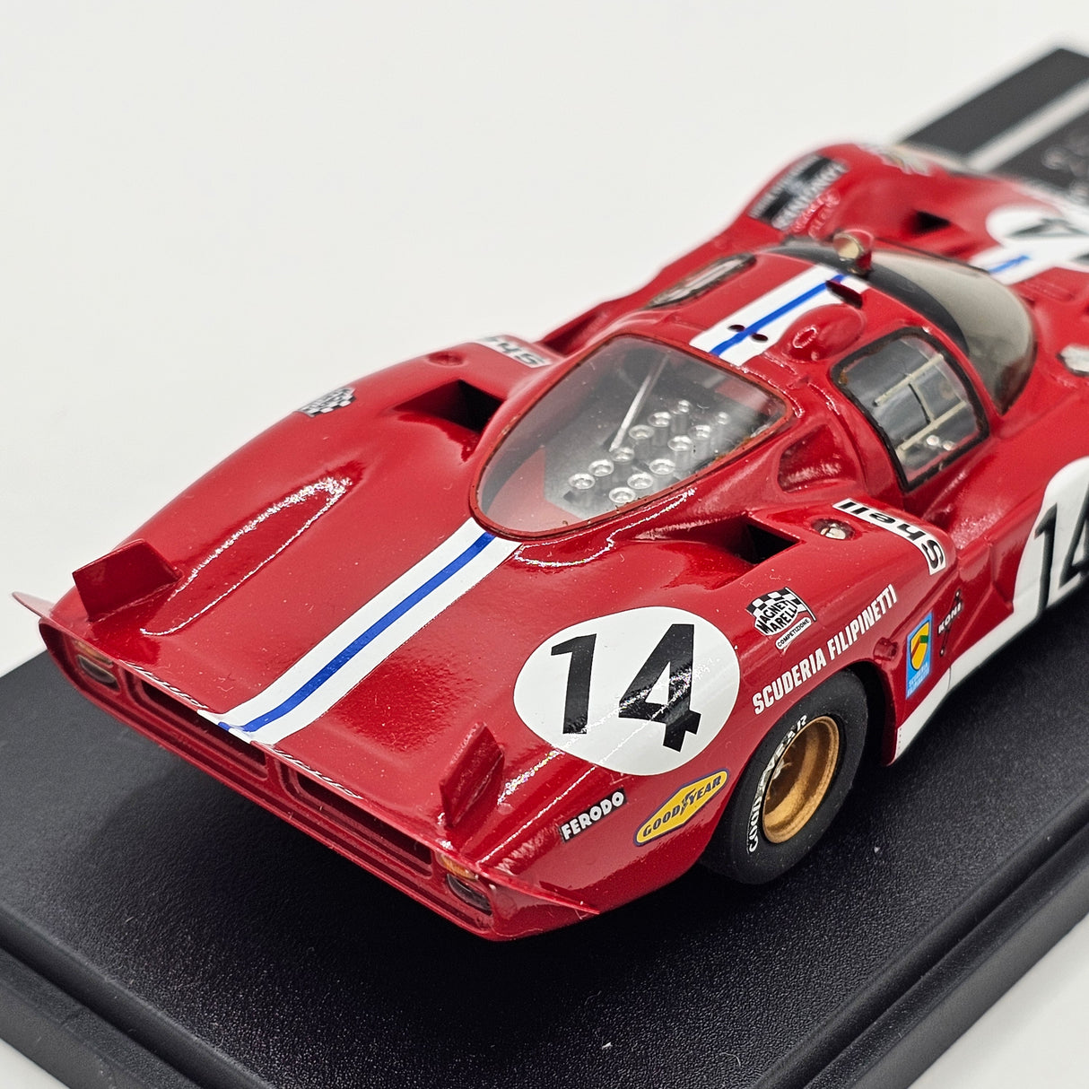 Tecnomodel Ferrari 512S #14 Scuderia Filipinetti 24Hrs Le Mans 1970 1/43 Scale