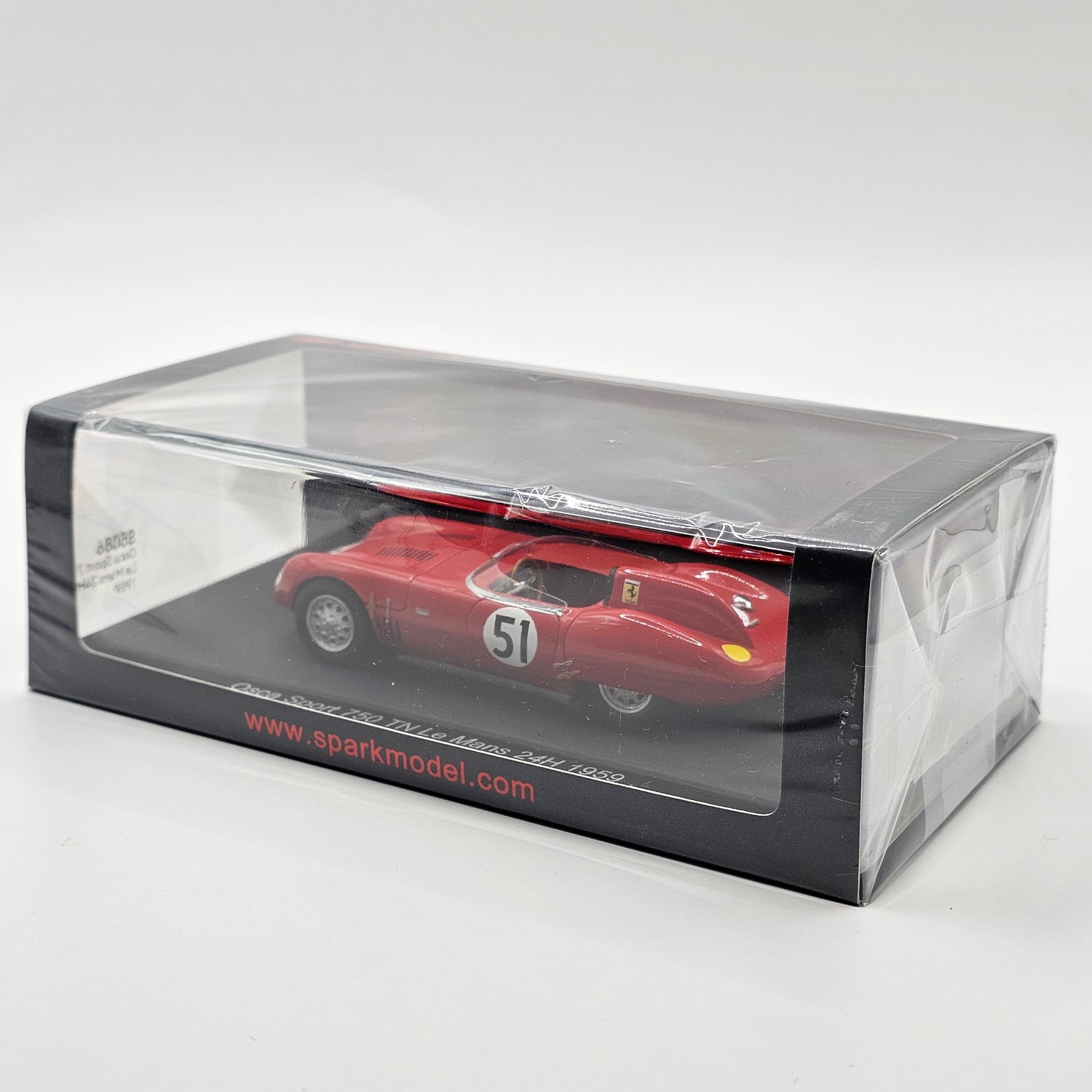 1/43 Spark 1966 CD No.51 24H Le Mans C. Laurent - J-C. Ogier Car Model 1/43 Spark 1966 CD No.51 24H Le Mans C. Laurent - J-C. Ogier Car Model