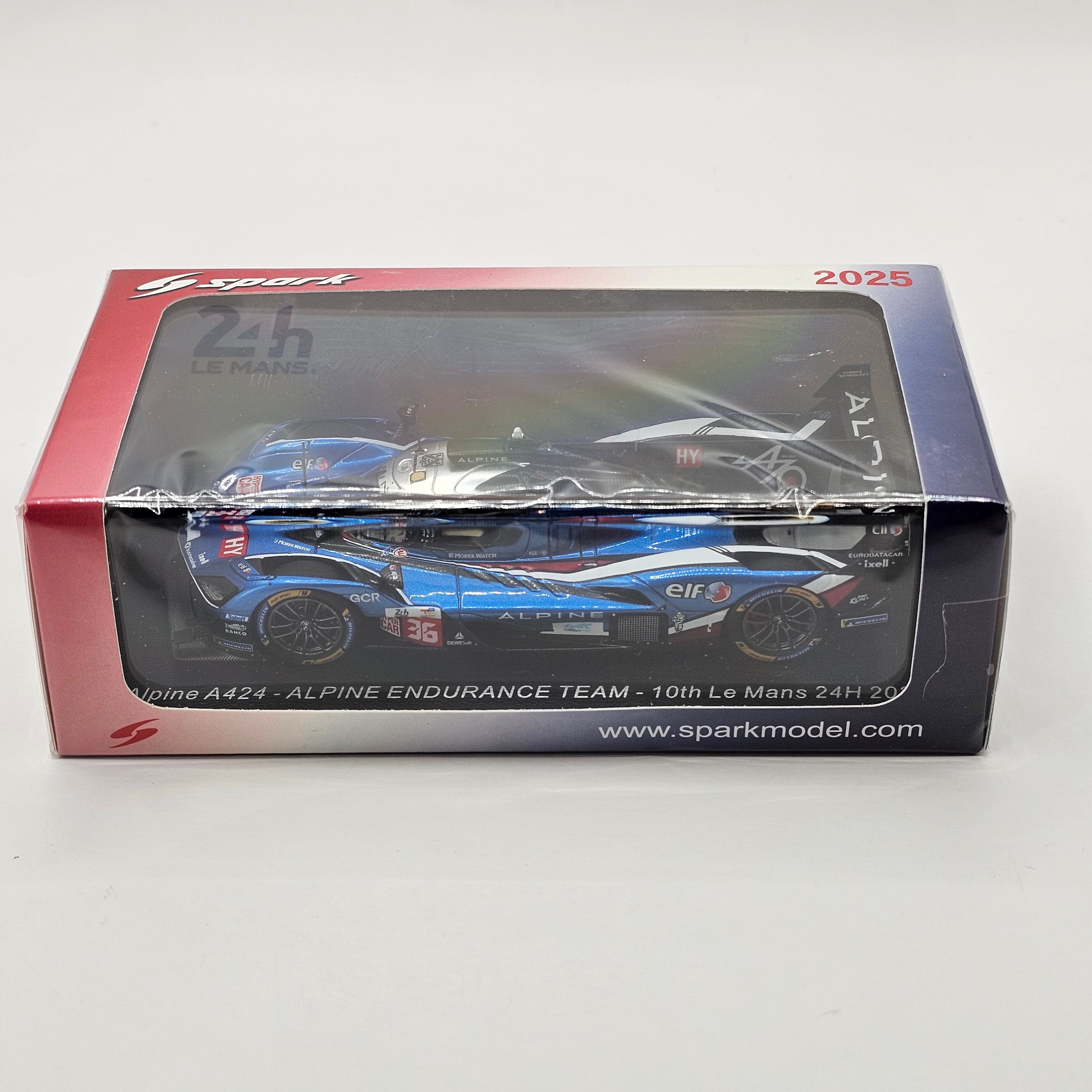 Spark Alpine A424 #36 Alpine Endurance Team 24Hrs Le Mans 2025 1/43 Sc