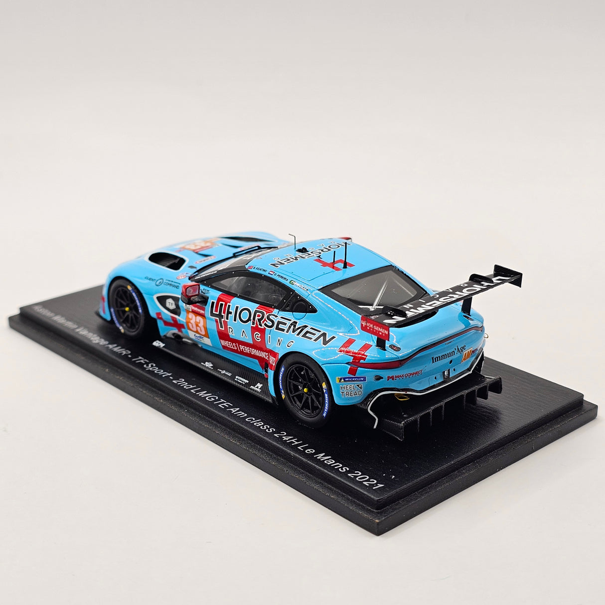 Spark Aston Martin Vantage AMR #33 TF Sport 24Hrs Le Mans 2021 1/43 Scale