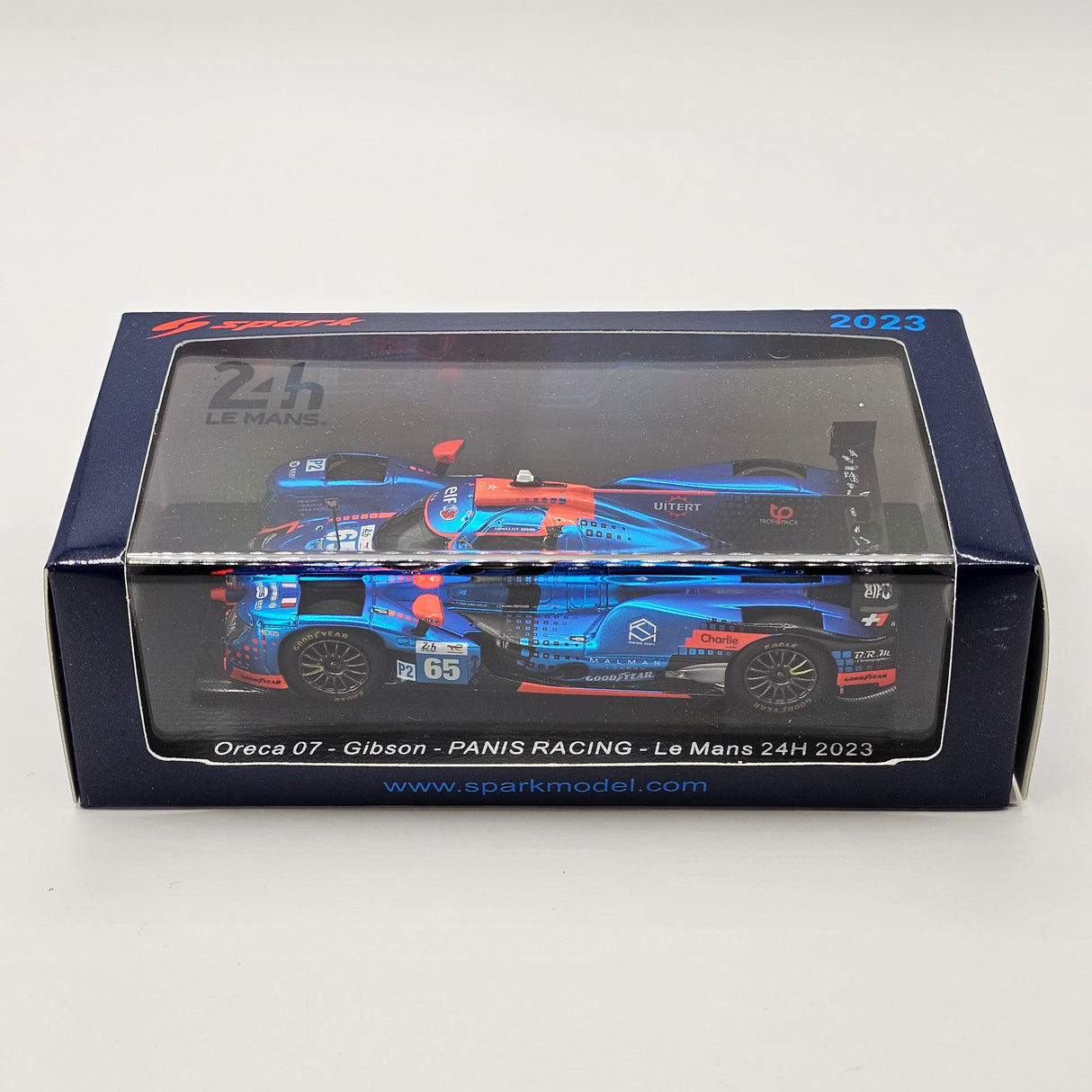 Spark Oreca 07 Gibson #65 Panis Racing 24Hrs Le Mans 2023 1/43 Scale S8755