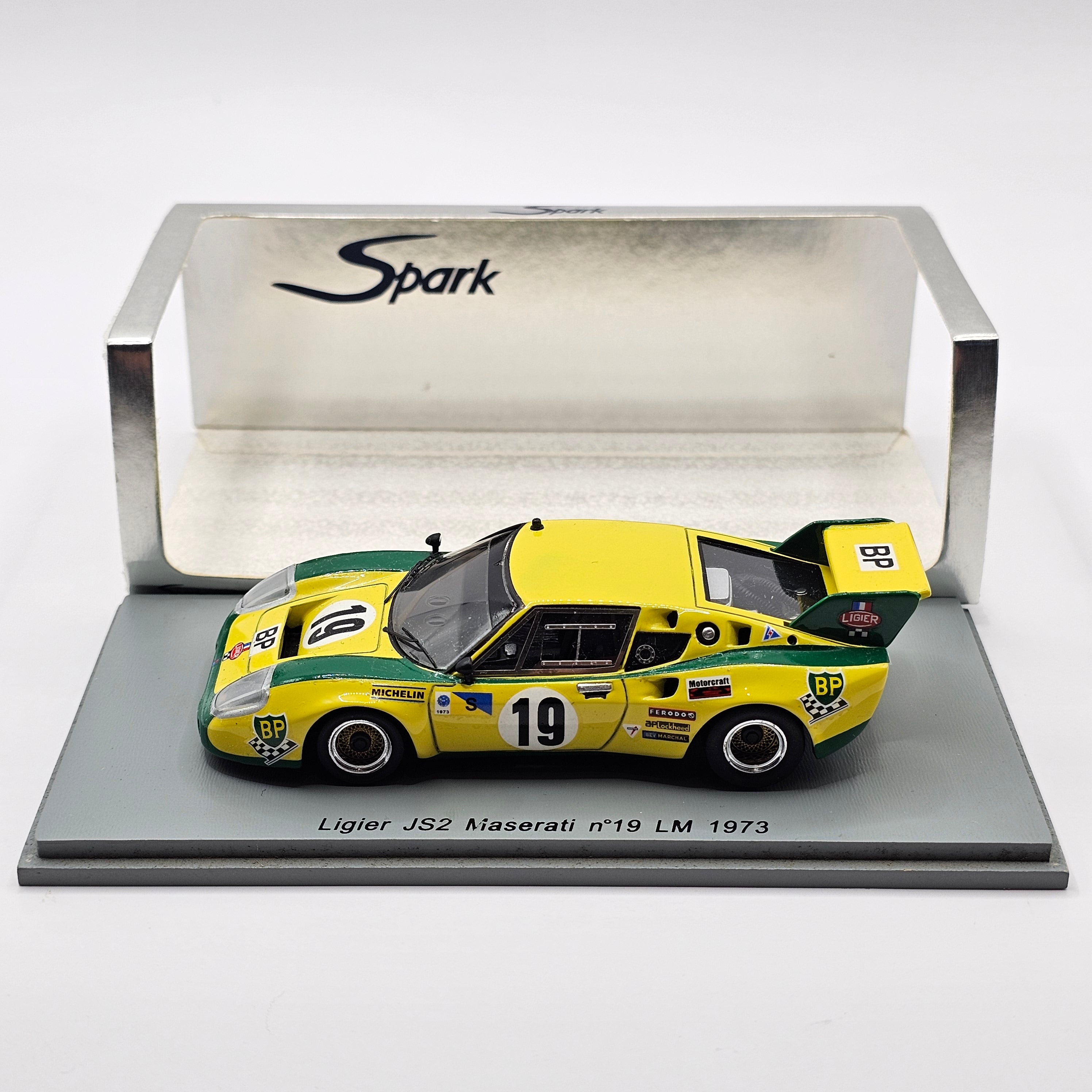 Spark Ligier JS2 Maserati #19 Automobiles Ligier Le Mans 1973 1/43 Sca