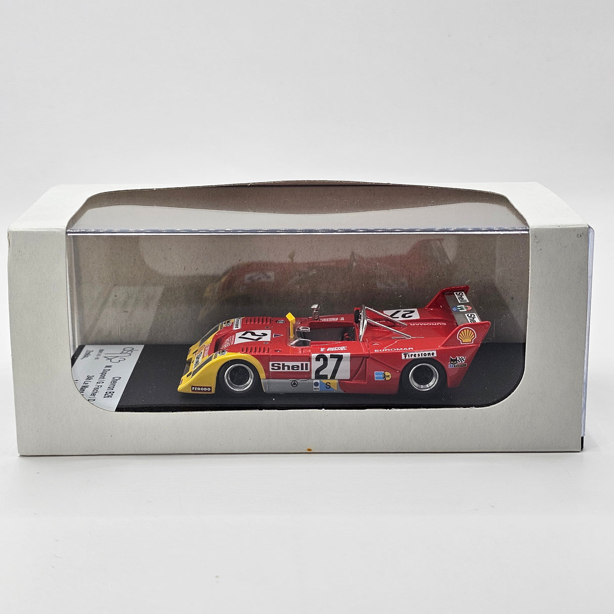 Trofeu DSN Chevron B26 #27 Michel Dupont Scato 24Hrs Le Mans 1974 1/43 Scale