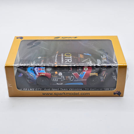 Spark Audi R8 LMS GT3 #777 Audi Sport Team Valvoline 12Hrs Bathurst 2022 1/43 Scale