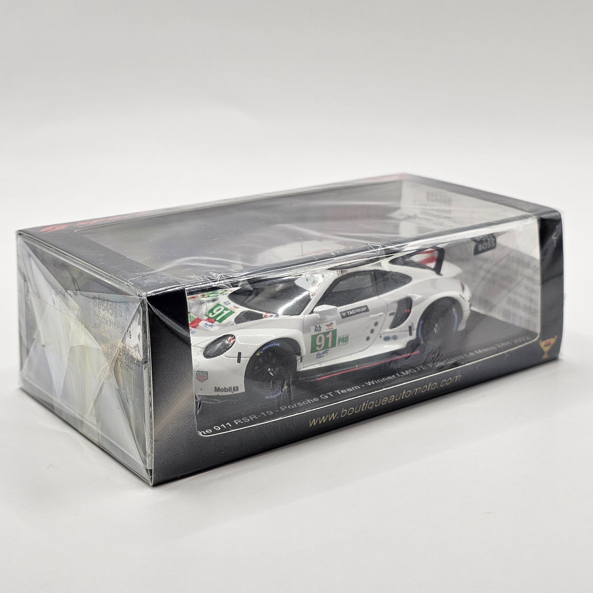 Spark Porsche 911 RSR #91 Porsche GT Team Winner LMGTE Pro 24Hrs Le Mans 2022 1/43 Scale