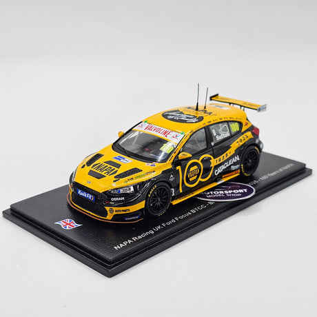 Spark Ford Focus BTCC #100 Ashley Sutton Brands Hatch Indy 2025 1/43 Scale UK041