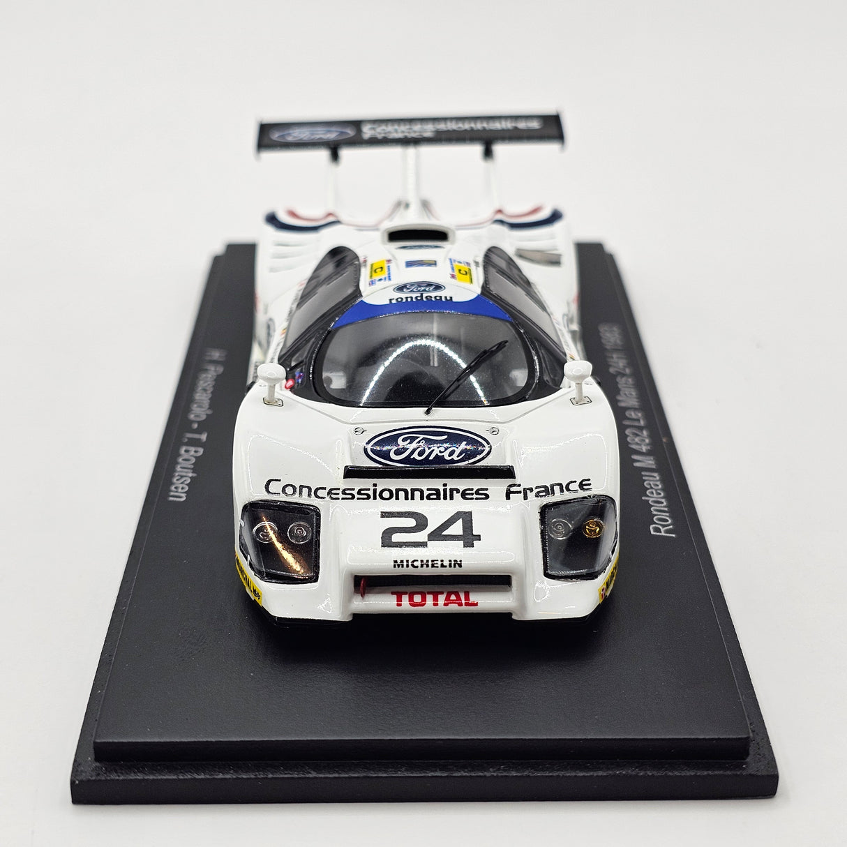 Spark Rondeau M482 #24 Ford Concessionaires France 24Hrs Le Mans 1983 1/43 Scale
