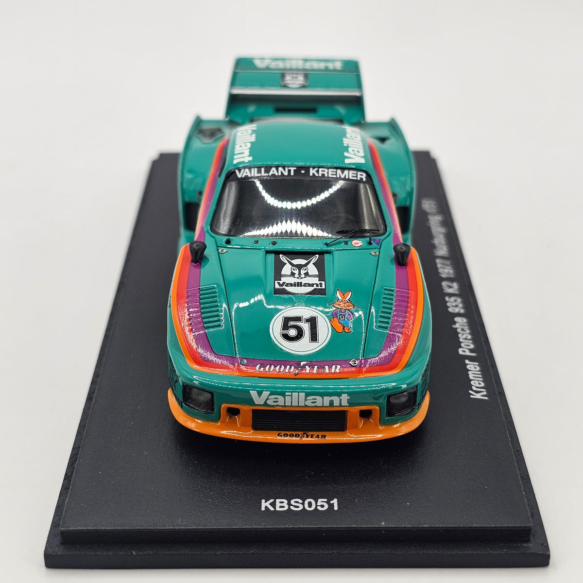 Spark Porsche 935 K2 #51 Kremer Racing Nürburgring 300KM 1977 1/43 Scale
