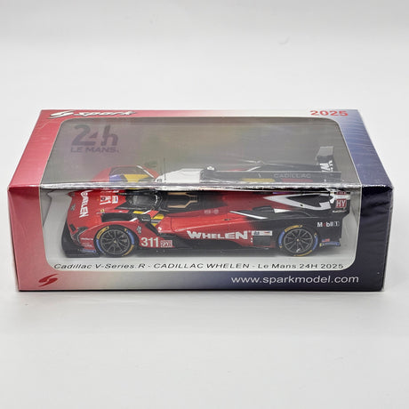 Spark Cadillac V-Series.R #311 Cadillac Whelen 24Hrs Le Mans 2025 1/43 Scale