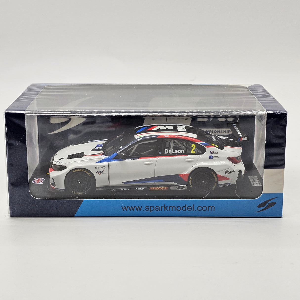 Spark BMW 330i #2 Daryl DeLeon BTCC 2025 Brands Hatch Race 2 Winner 1/43 Scale UK033