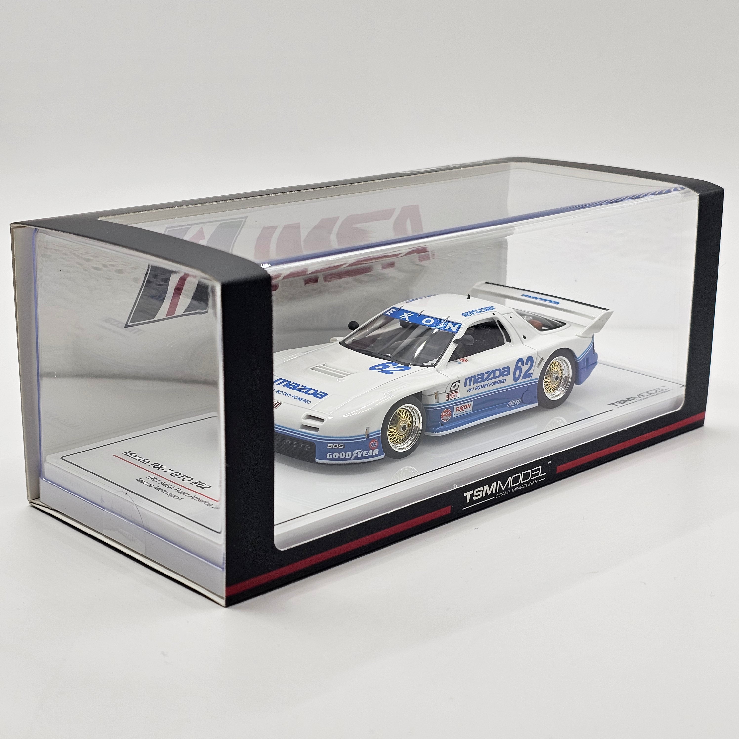 Truescale TSM Mazda RX-7 GTO #62 Mazda Motorsport 1991 IMSA Road Ameri