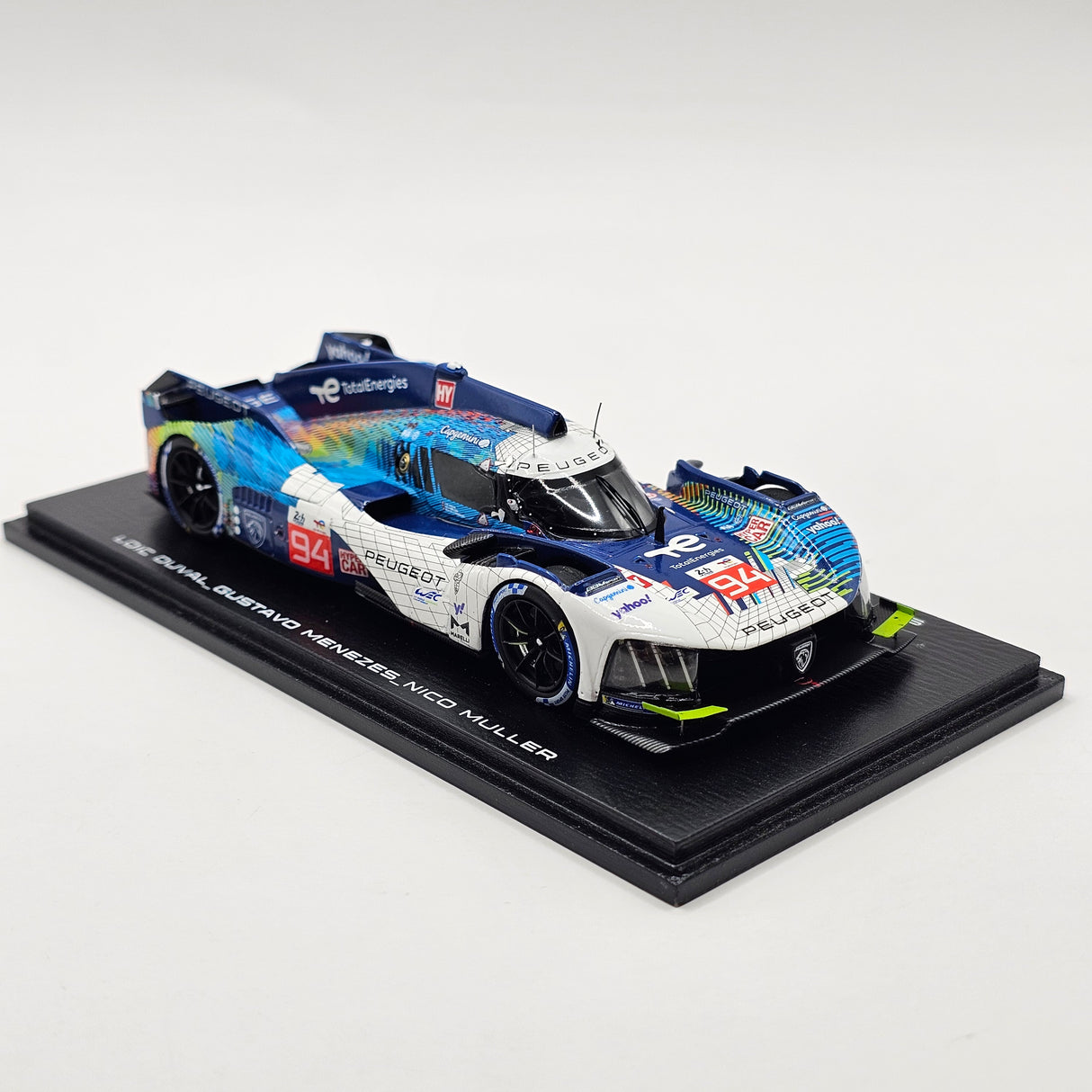 Spark Peugeot 9X8 #94 Peugeot TotalEnergies 24Hrs Le Mans 2023 1/43 Scale S8730