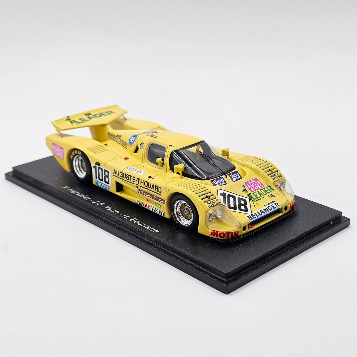 Spark Sauber SHS C6 #108 R. Bassaler 24Hrs Le Mans 1987 1/43 Scale S4082
