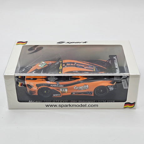 Spark McLaren 720S GT3 Evo #85 Dörr Motorsport DTM 2024 1/43 Scale SG972