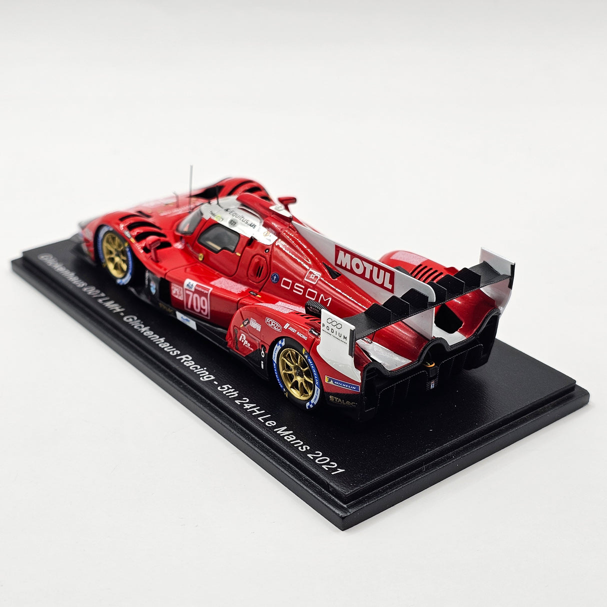 Spark Glickenhaus 007 LMH #709 Glickenhaus Racing 24Hrs Le Mans 2021 1/43 Scale