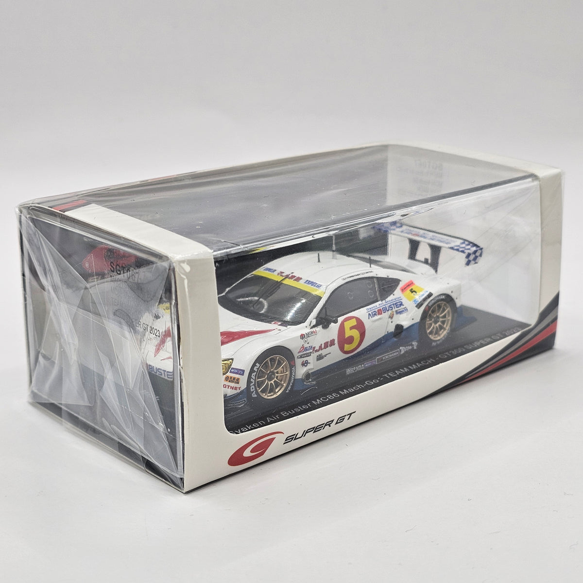 Spark Toyota 86 MC GT300 #5 Team Mach Super GT 2023 1/43 Scale