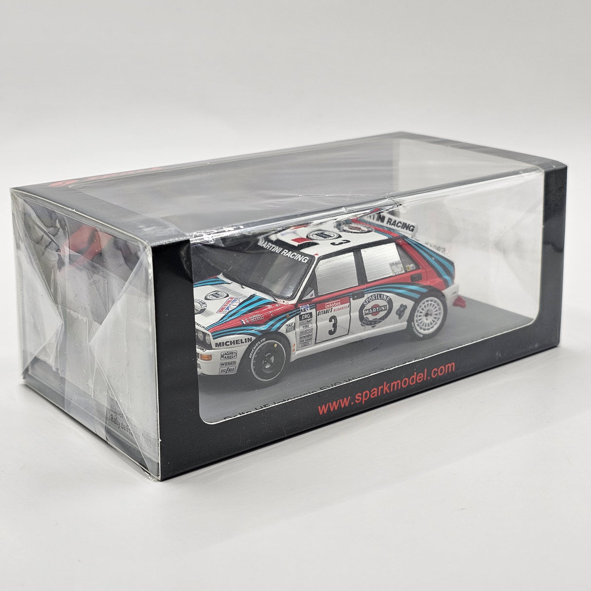 Spark Lancia Delta HF Integrale EVO #3 Auriol / Occelli Winner Tour de Corse 1992 1/43 Scale