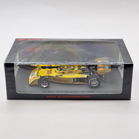 Spark Surtees TS16 #13 Divina Galica British F1 GP 1976 1/43 Scale S9661