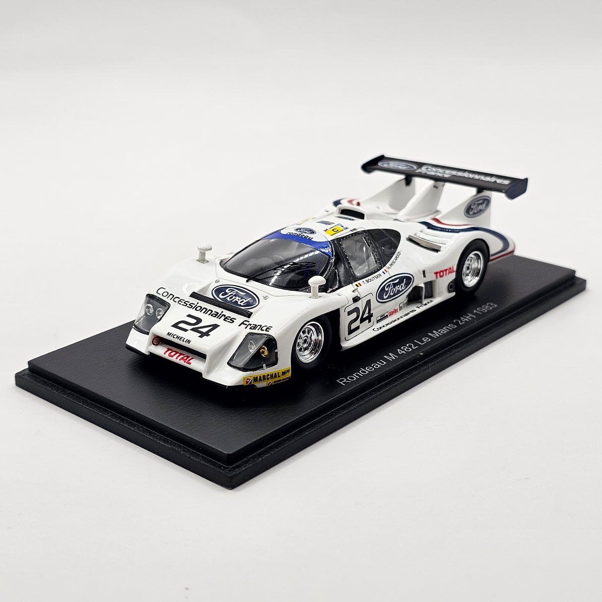 Spark Rondeau M482 #24 Ford Concessionaires France 24Hrs Le Mans 1983 1/43 Scale