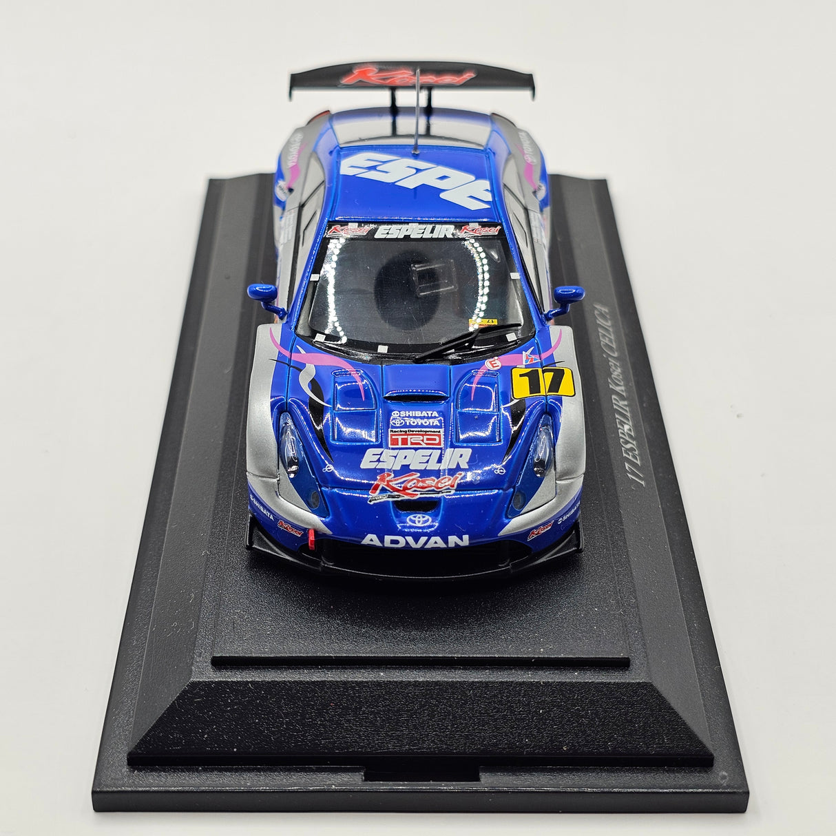 EBBRO Toyota Celica #17 Spirit Motorsport JGTC 2004 GT300 1/43 Scale