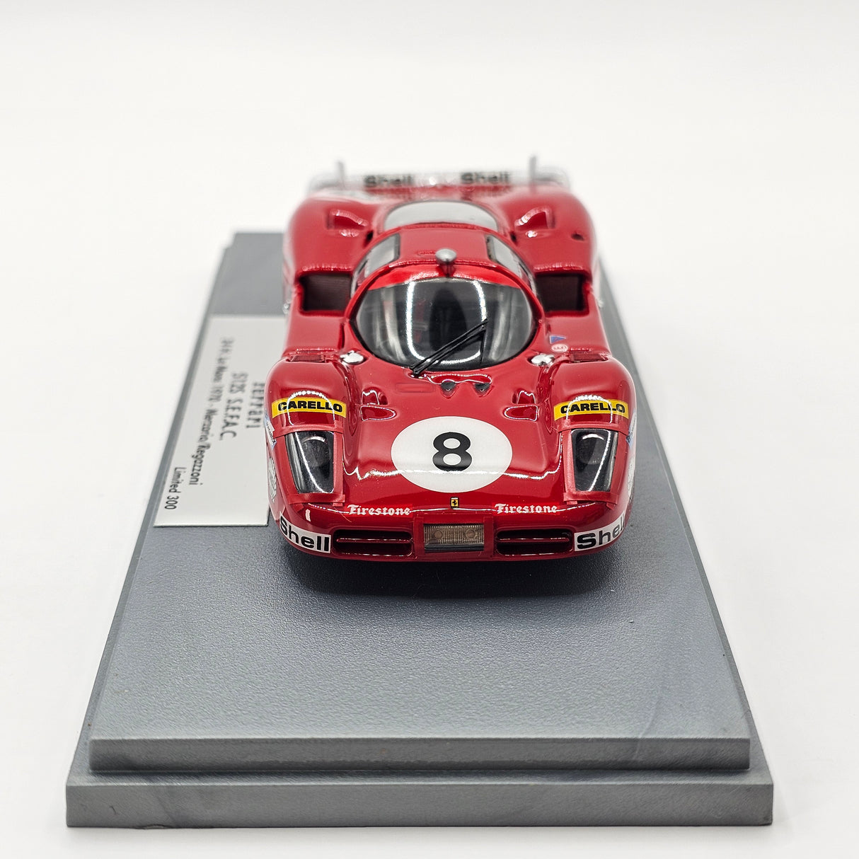 BBR Gasoline Ferrari 512S #8 SpA Ferrari SEFAC 24Hrs Le Mans 1970 1/43 Scale