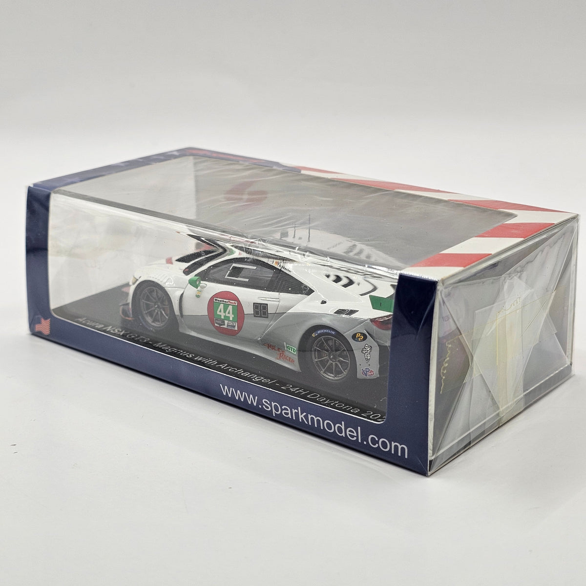 Spark Acura NSX GT3 #44 Magnus with Archangel 24Hrs Daytona 2021 1/43 Scale