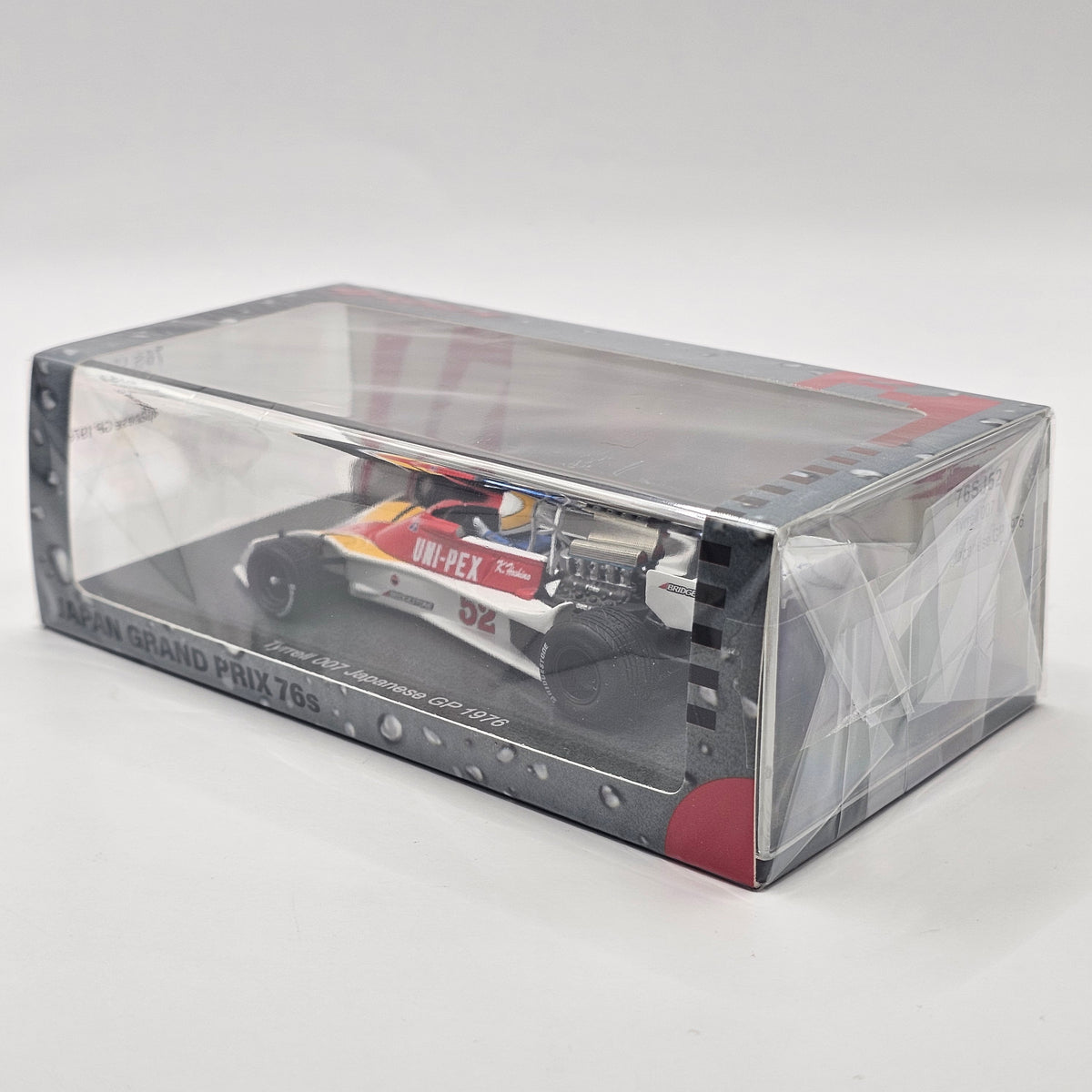 Spark Tyrrell 007 #52 Kazuyoshi Hoshino 1976 Japanese F1 Grand Prix 1/43 Scale