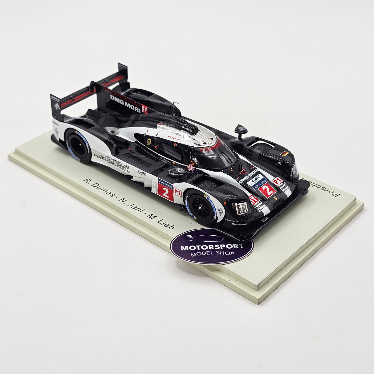 Spark Porsche 919 Hybrid #2 Porsche Team 24Hrs Le Mans 2016 Winner 1/43 Scale 43LM16