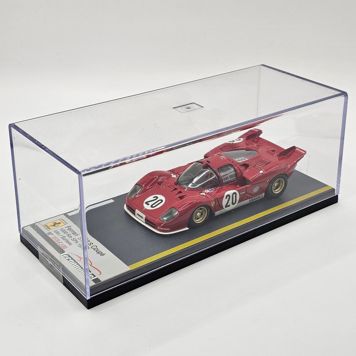 Tecnomodel Ferrari 512S #20 SpA Ferrari SEFAC 1000KM Spa 1970 1/43 Scale TLA 03A